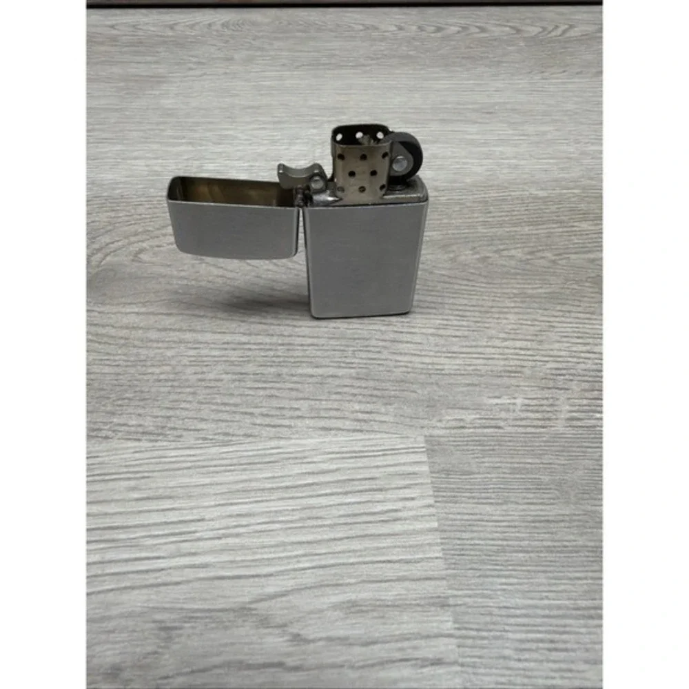 Engraved Zippo Windproof Lighter Chrome Silver Tone Polished  SPARKS Made In USA